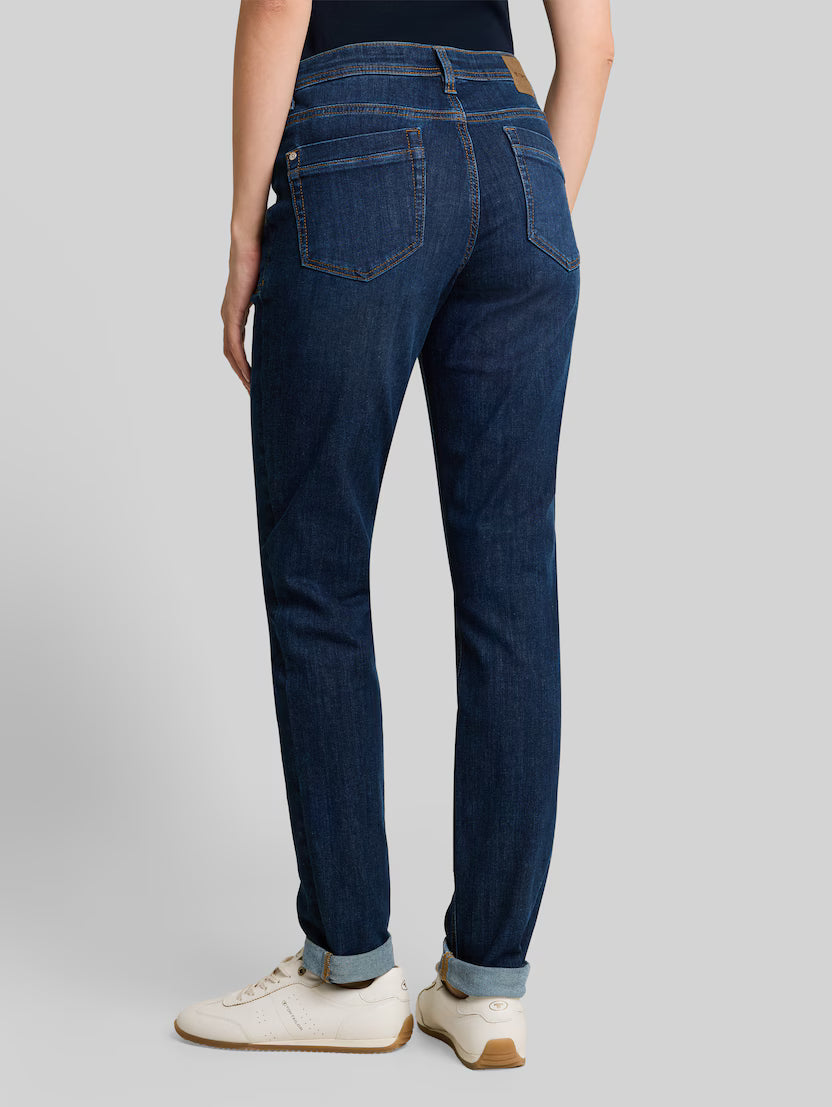 TOM TAILOR SLIM LEG JEAN - DARK BLUE