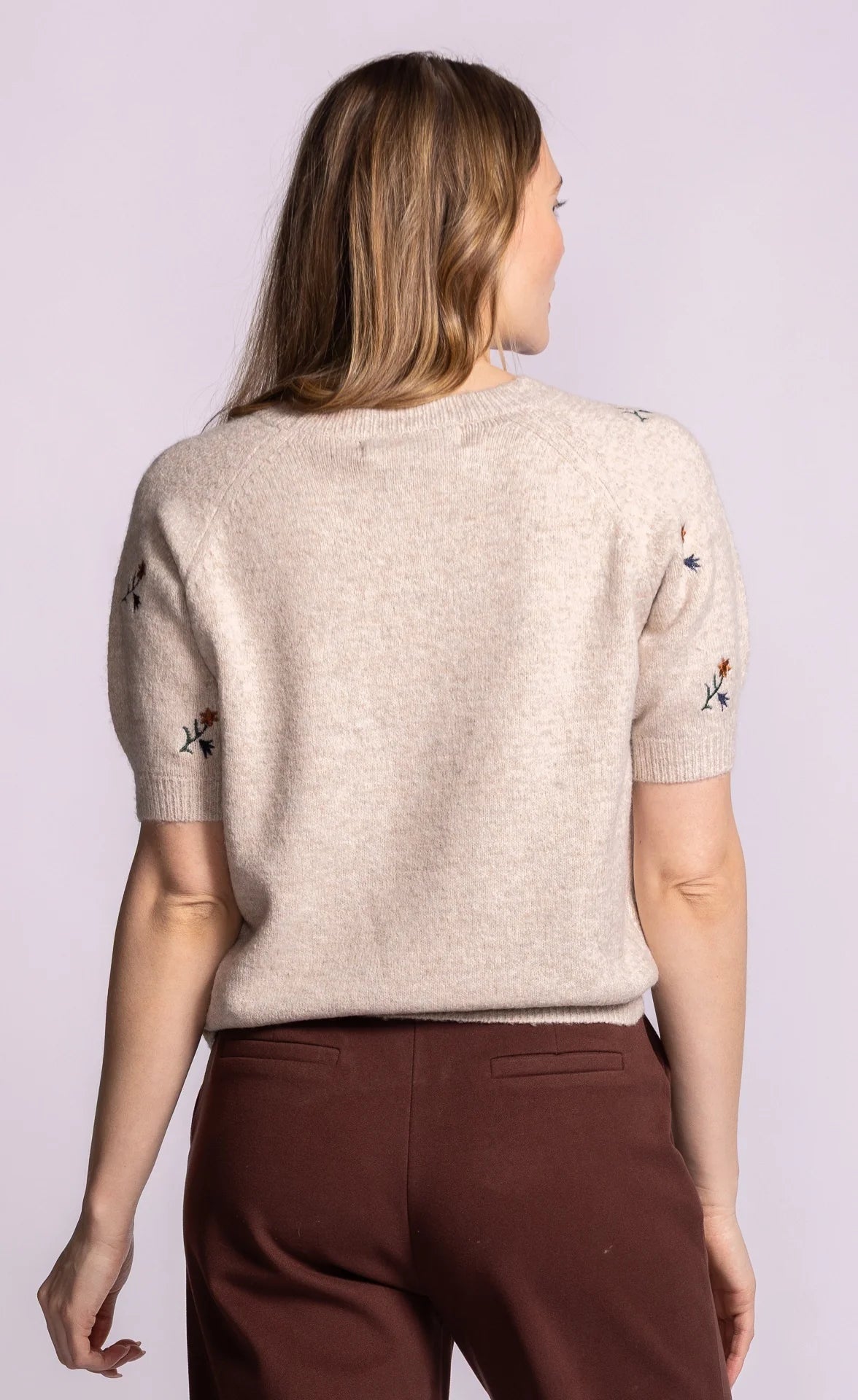 PINK MARTINI MARCELLA SWEATER - BEIGE