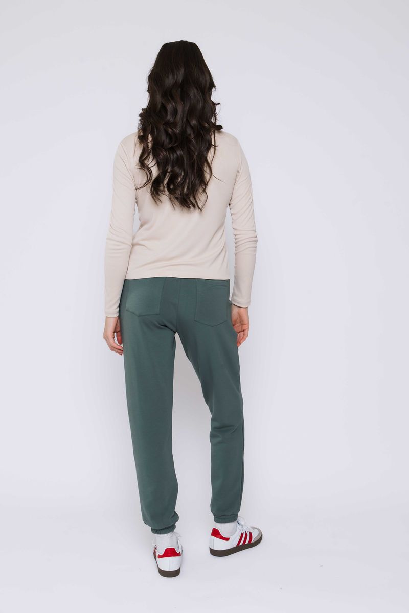 ORB LAINA LUX FLEECE JOGGER - THYME