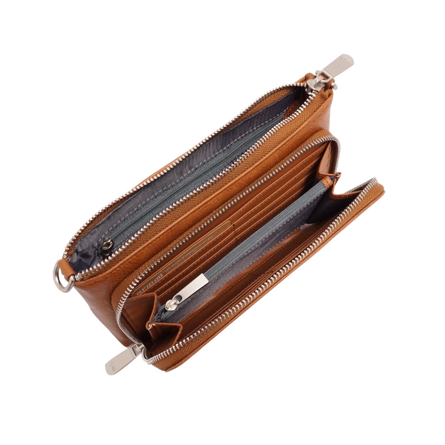 ANIKA CROSSBODY/WALLET - BLACK