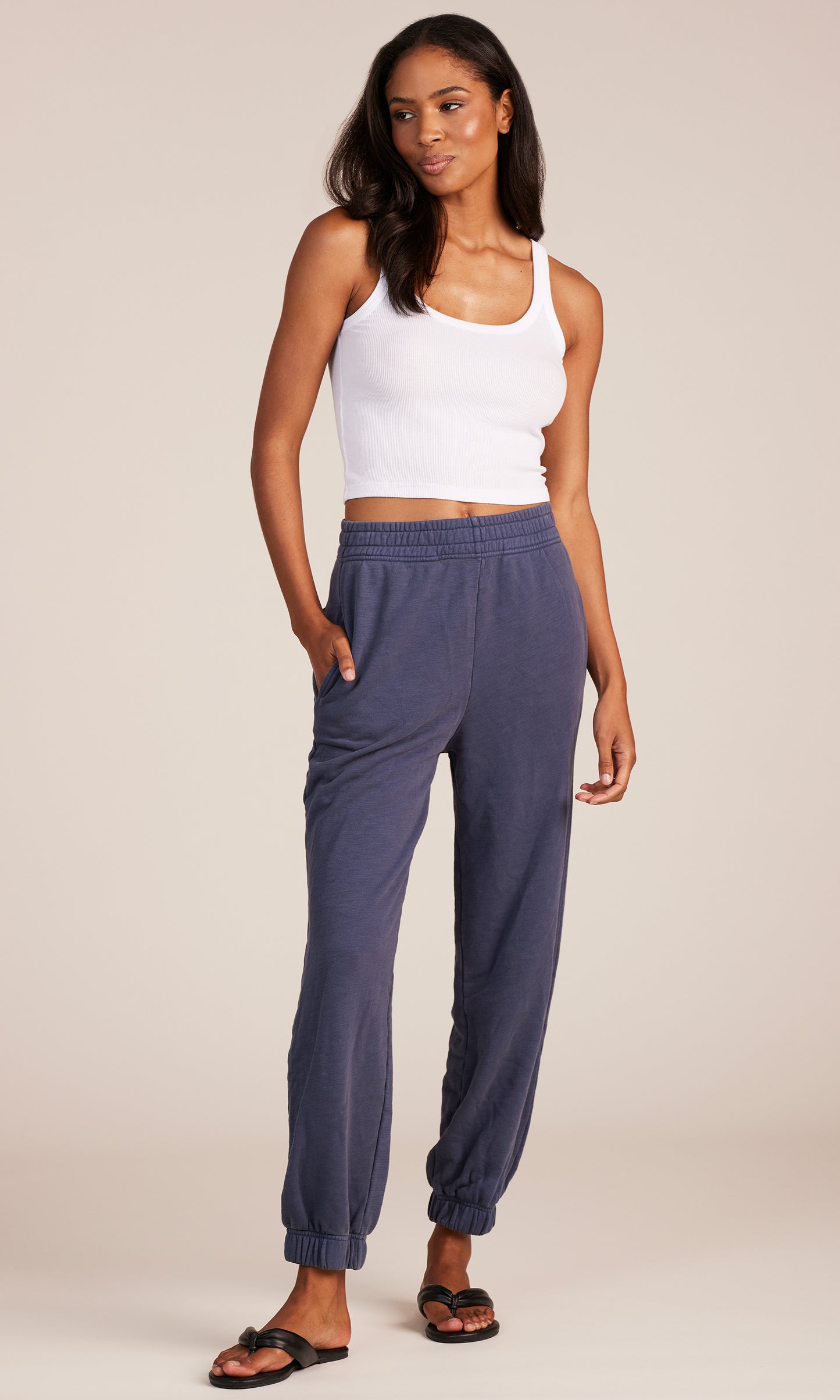 BOBI SWEATPANT - GRANITE