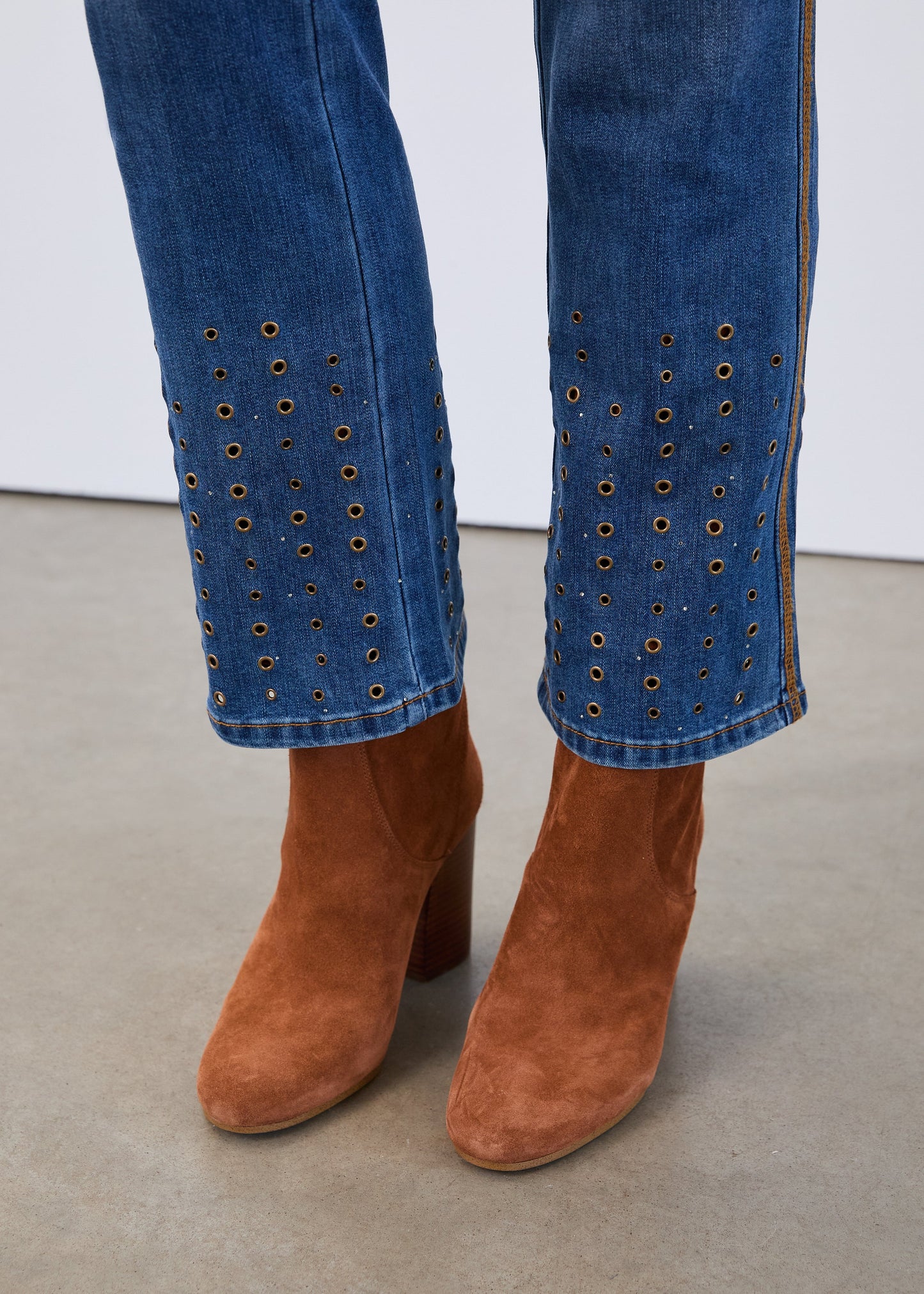 FDJ OLIVIA BOOTCUT JEAN - INDIGO