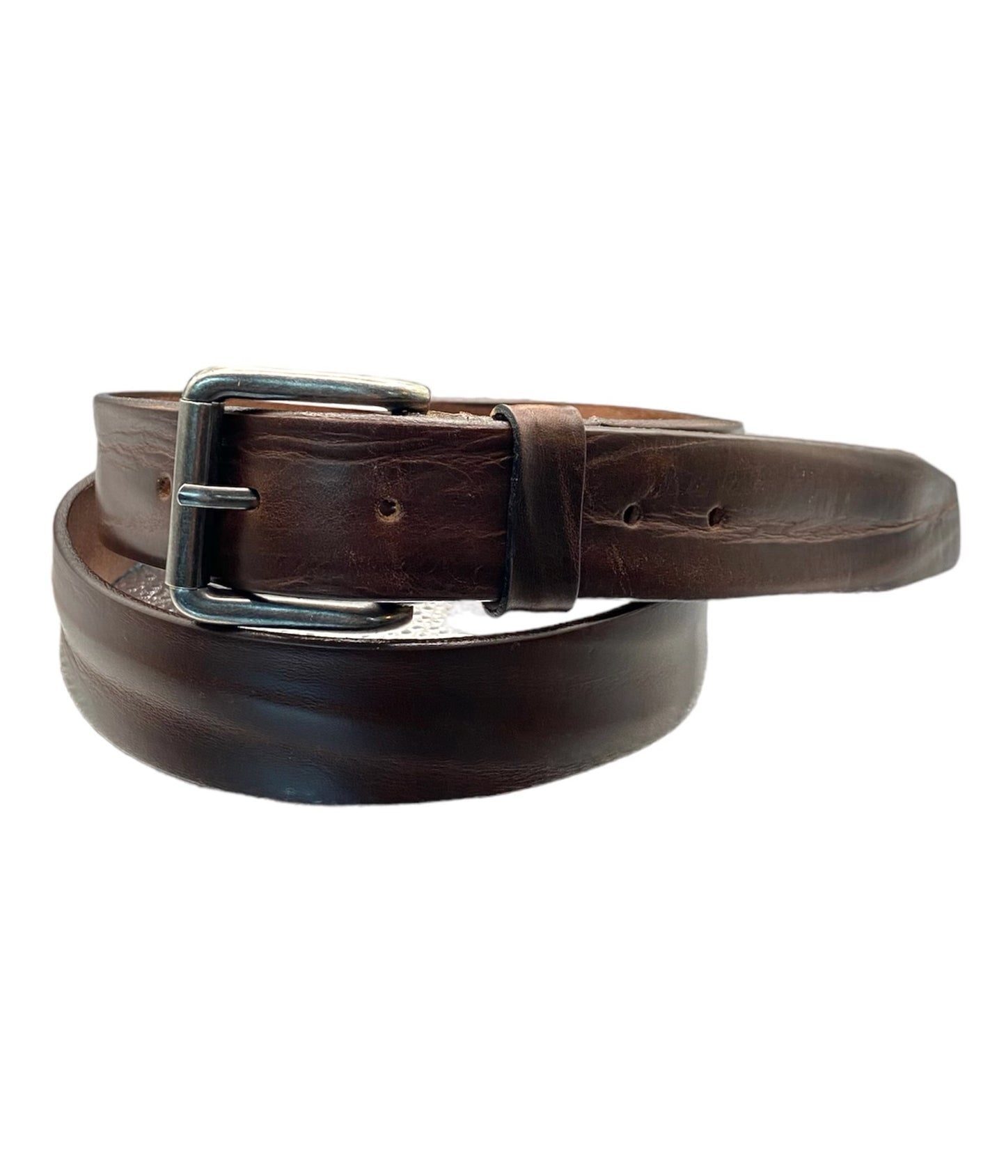 ARMOIR MENS LEATHER BELT - BROWN - Vi-Leen's Fashions