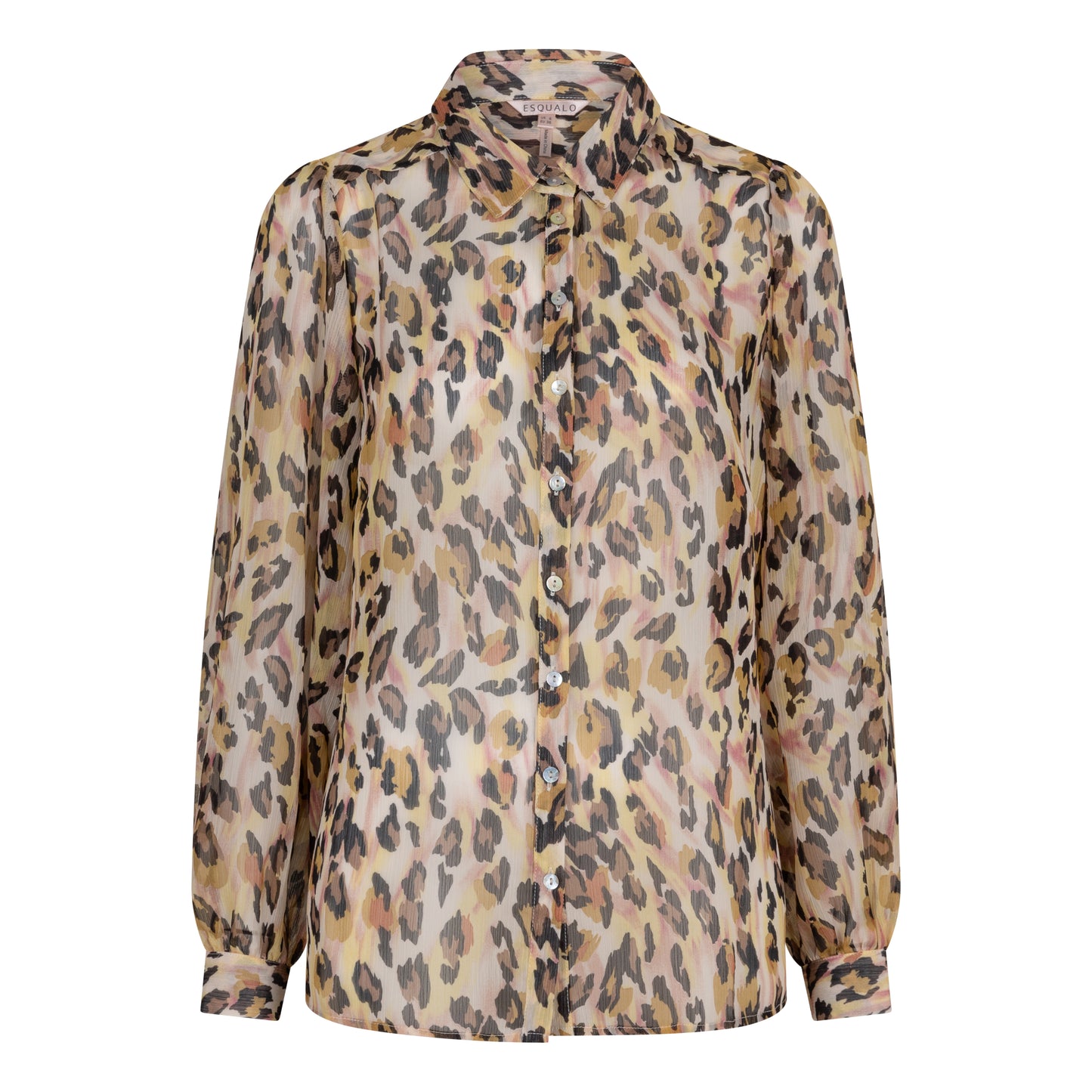 ESQUALO LEOPARD PRINT BLOUSE
