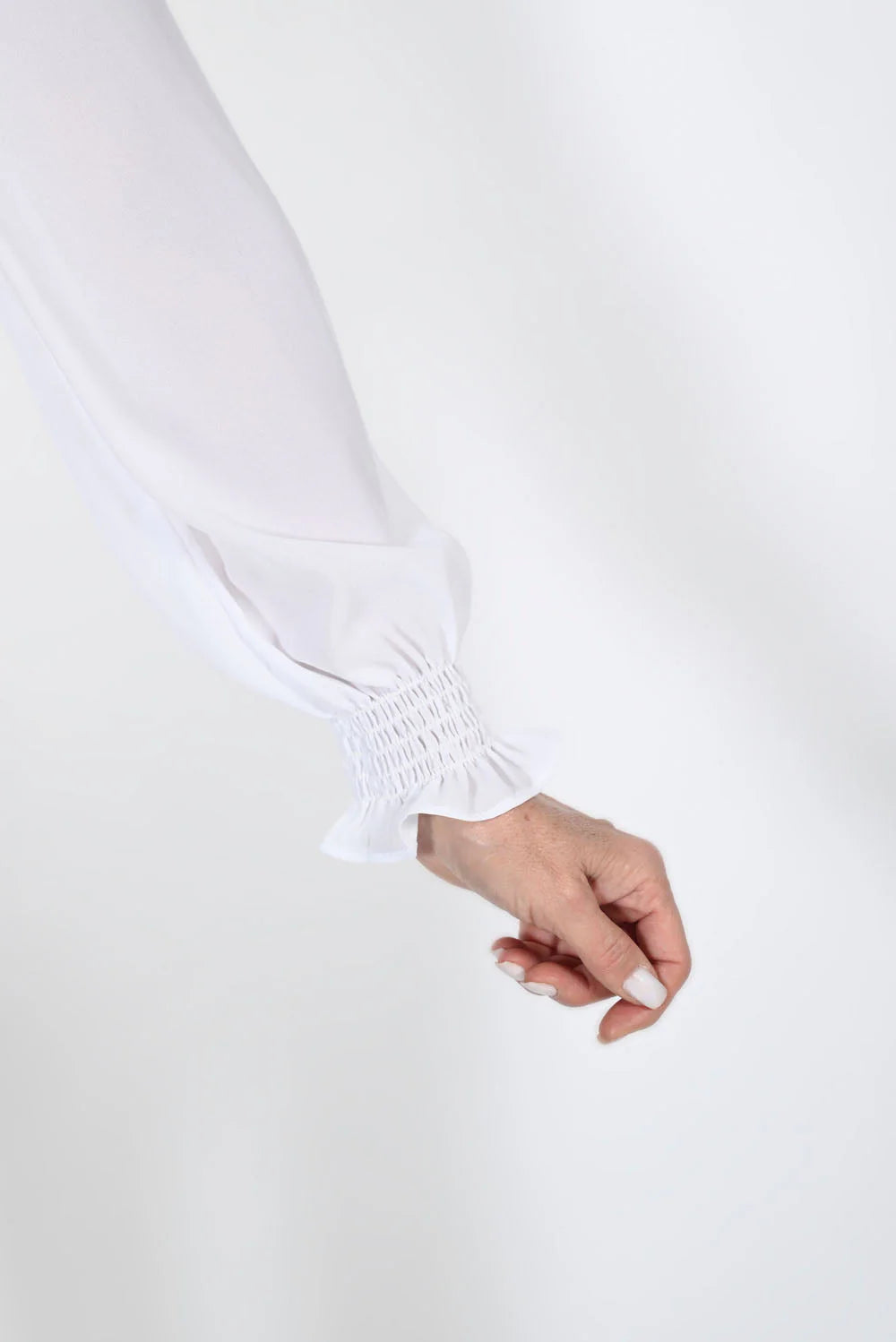 FRANK LYMAN OFF WHITE TOP WITH GOLD BUTTONS