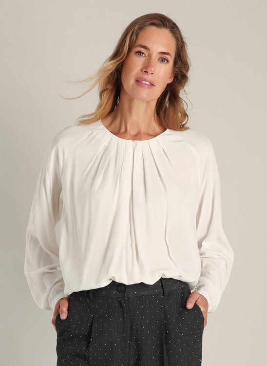 YEST DIONNE BLACK BLOUSE