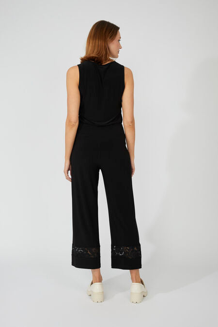 FRANK LYMAN WIDE DRESSY PANT - BLACK