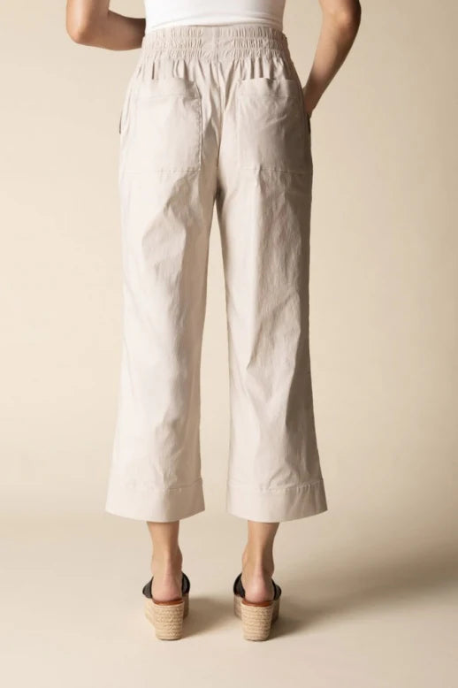 HABITAT MARLOW CROP PANT - SAND - Vi-Leen's Fashions