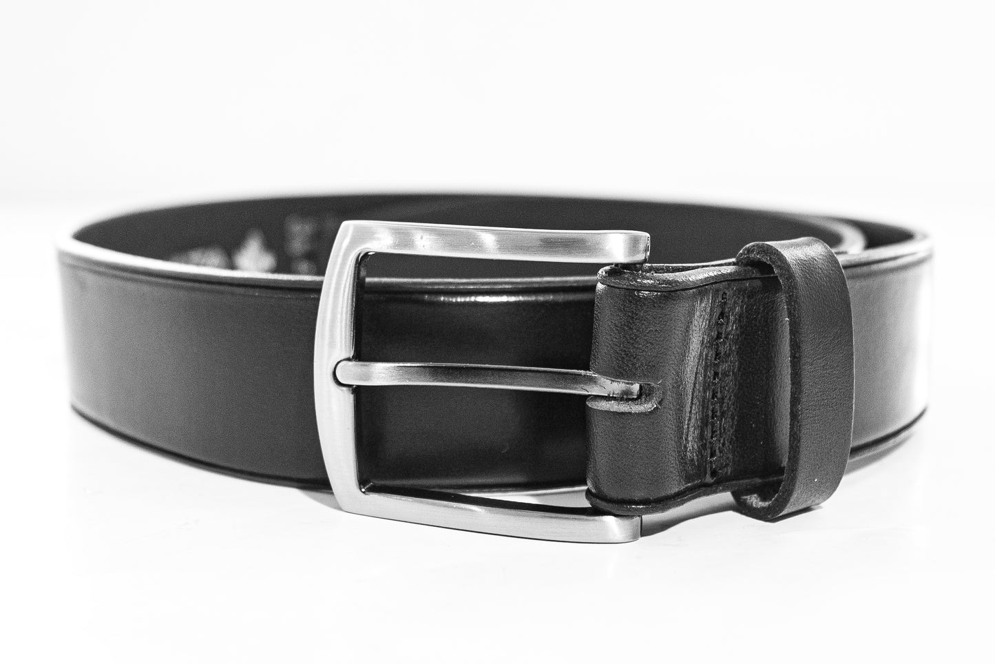MENS LEATHER BELT - TAN - Vi-Leen's Fashions