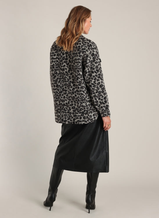 YEST DINAH JACKET - BLACK/GREY