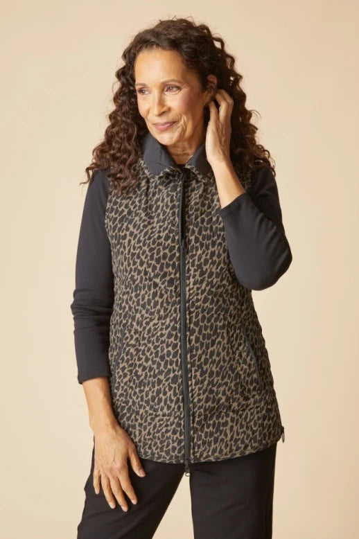 HABITAT PUFFER VEST - BLACK - Vi-Leen's Fashions