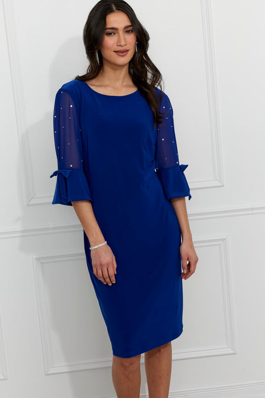 FRANK LYMAN IMPERIAL BLUE DRESS