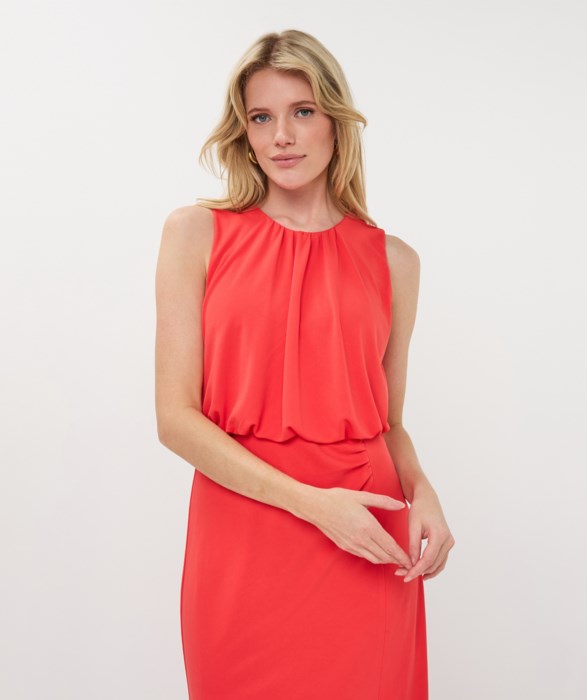 ESQUALO RED DRESS
