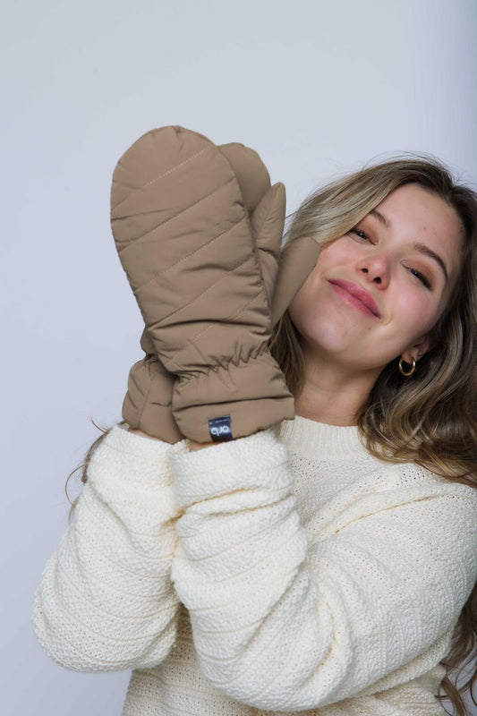 ORB PUFFER MITT - OLIVE