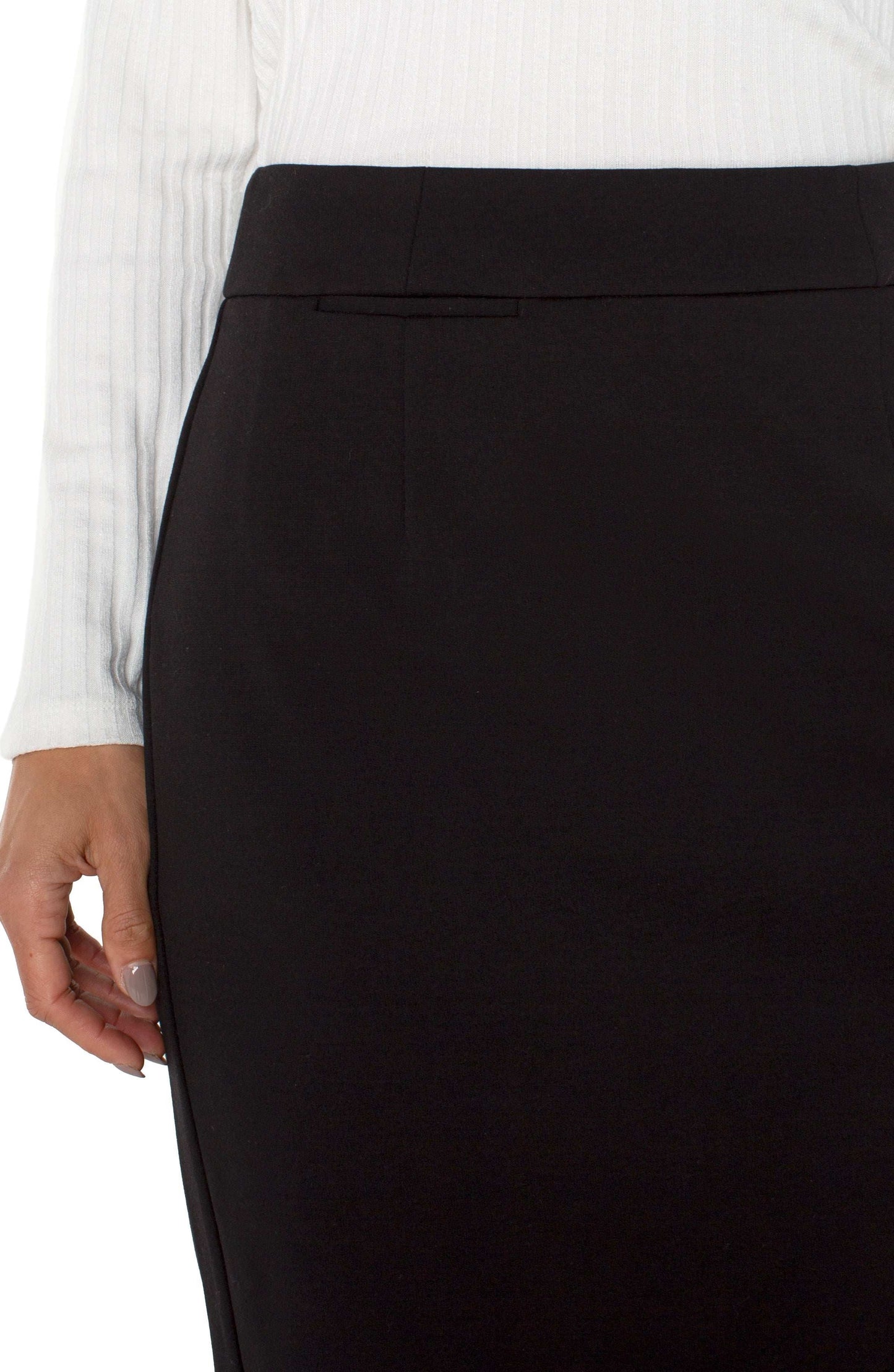 LIVERPOOL BLACK PENCIL SKIRT