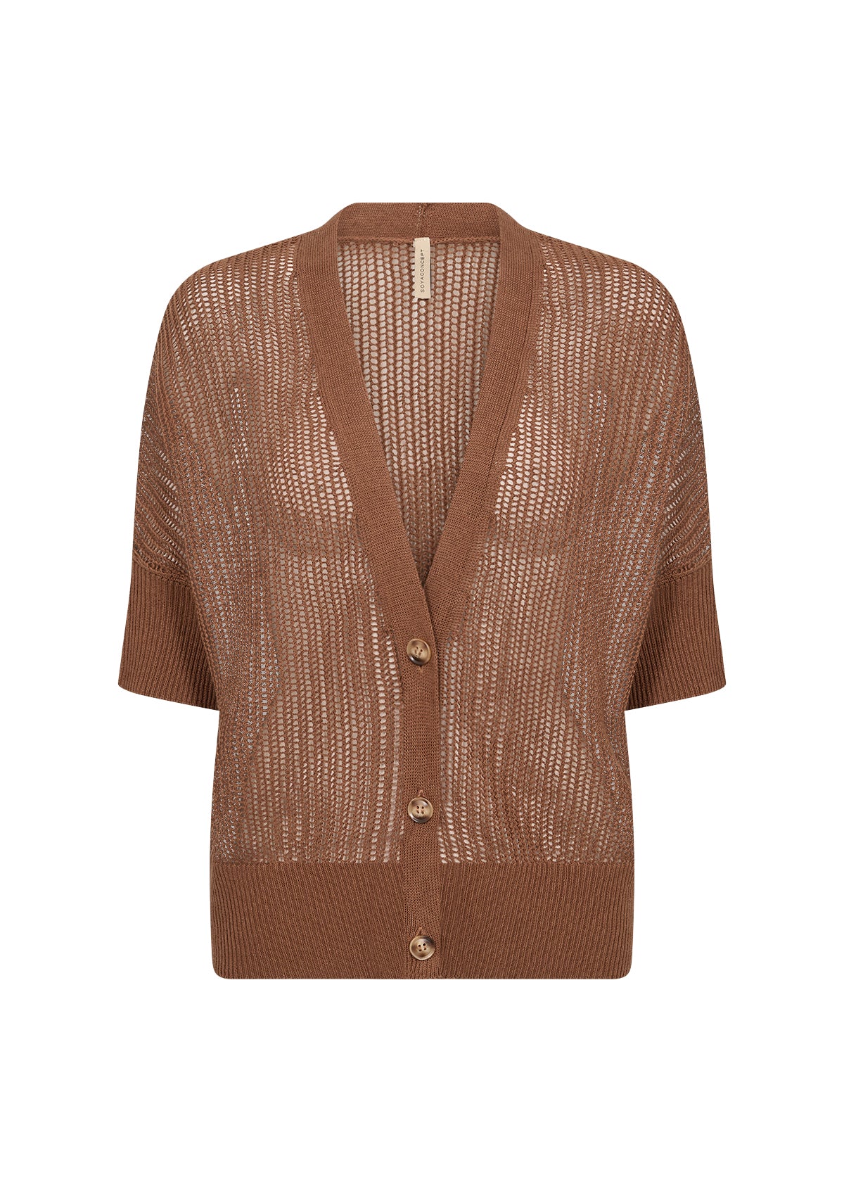 SOYACONCEPT LAURETTE CARDIGAN - TOFFEE - Vi-Leen's Fashions