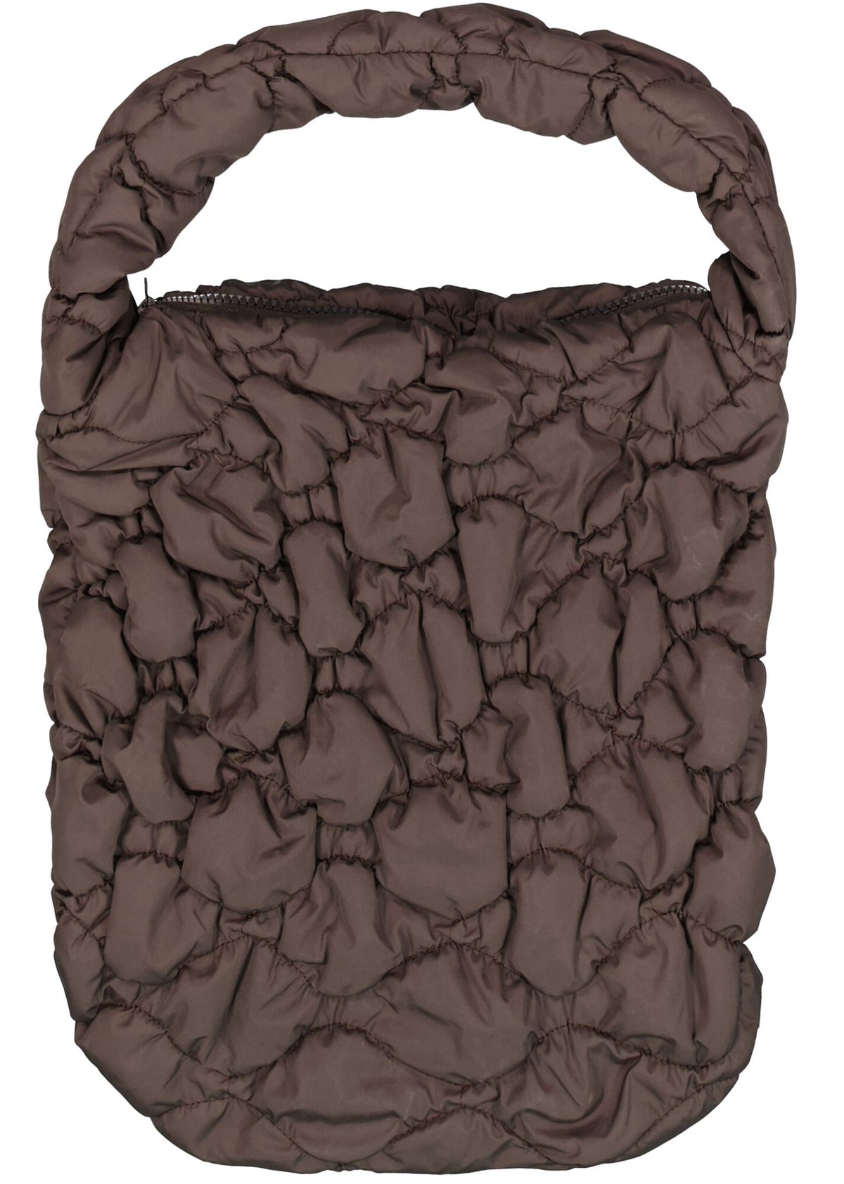 PUFFER BAG - DARK COCOA