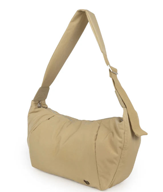 CANA COTTON SLING HOBO - OLIVE