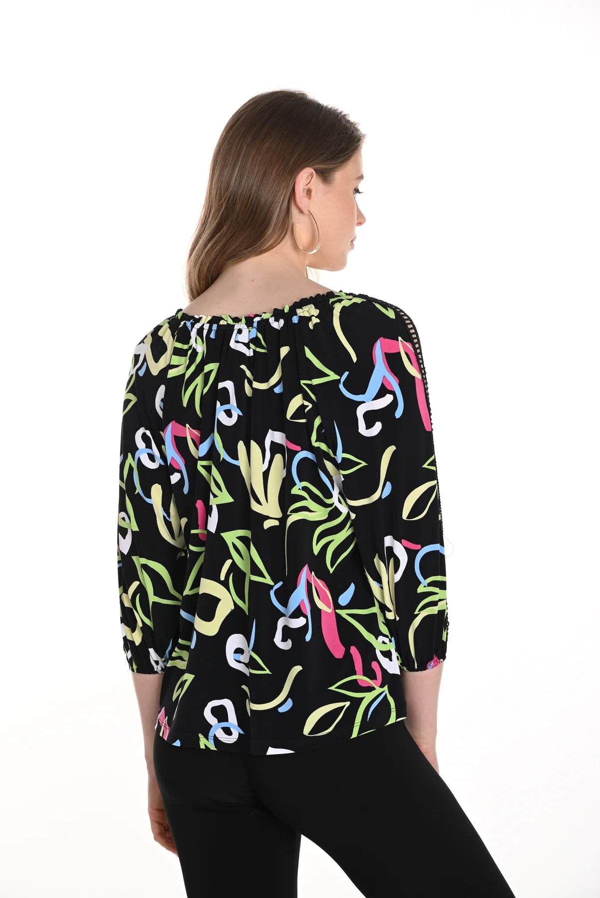 FRANK LYMAN MULTI PRINT TOP