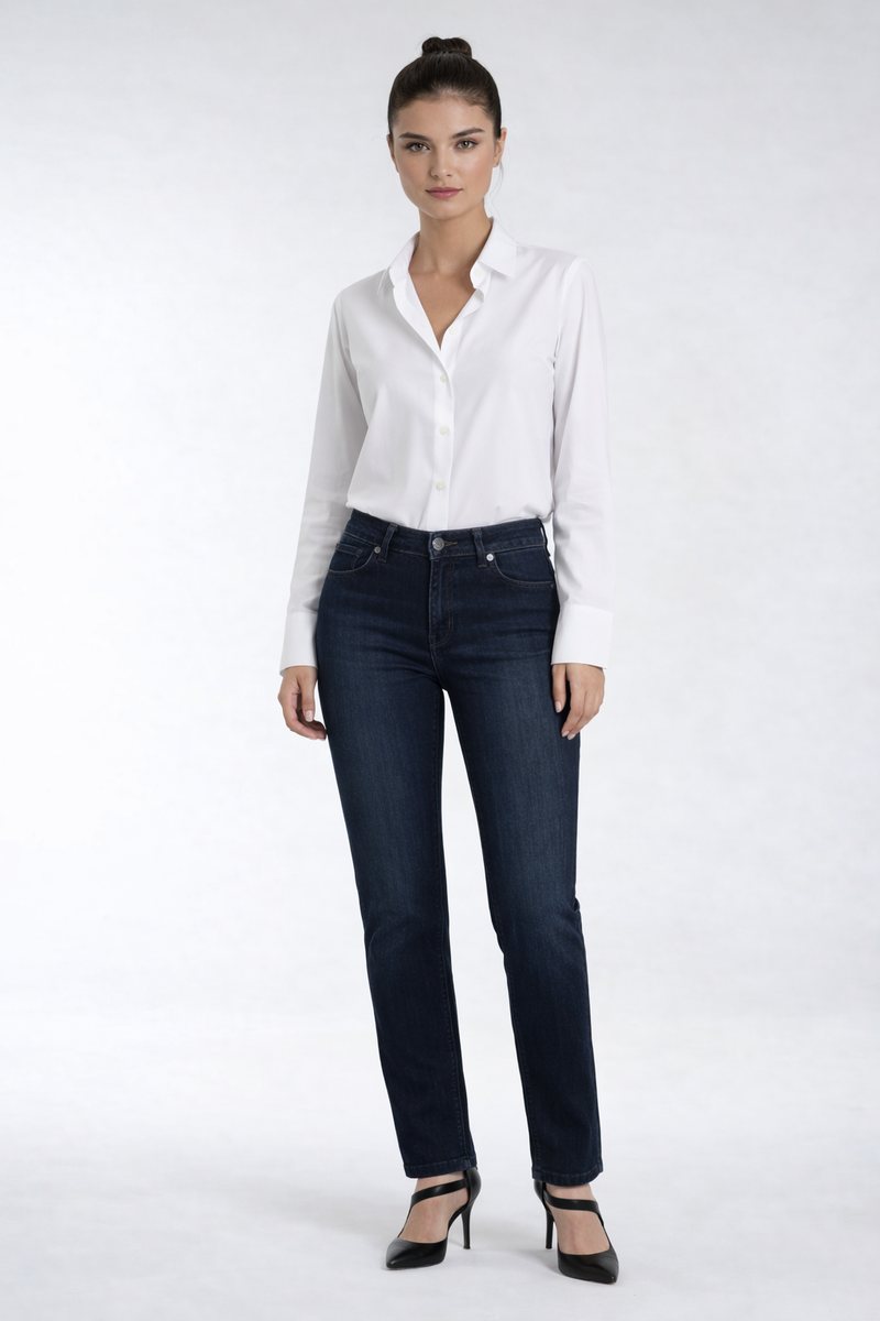 CARRELI SLIM LEG JEAN - DARK WASH