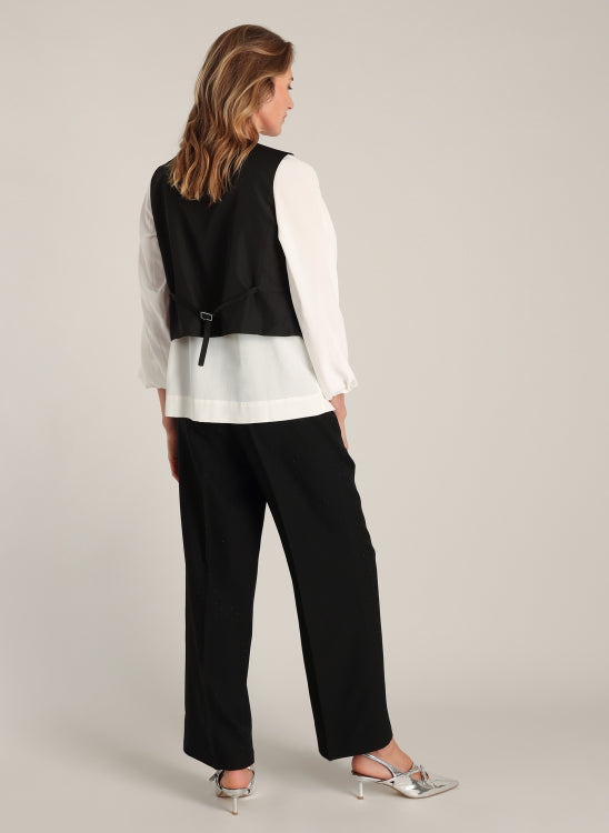 YEST DRAGA VEST - BLACK