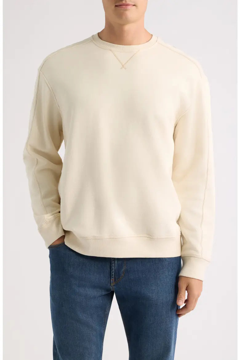 TOMMY BAHAMA CIRRUS BREEZE SWEATSHIRT - NATURAL - Vi-Leen's Fashions