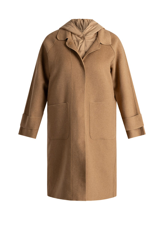 YEST QUENNA COAT - CAMEL