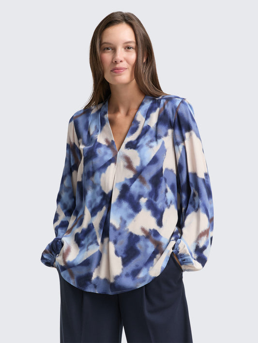 TOM TAILOR PRINT BLOUSE
