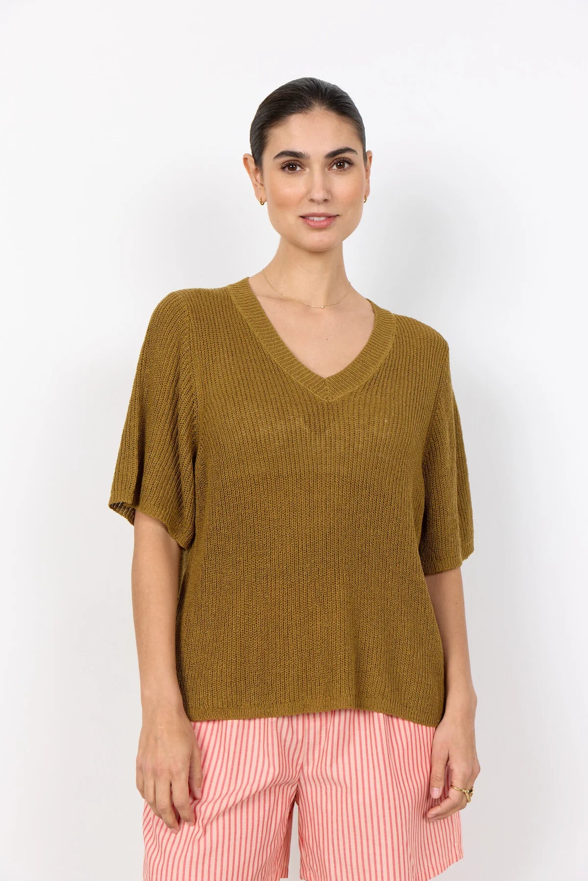 SOYACONCEPT FELIZIA KNIT PULLOVER - BUTTERNUT - Vi-Leen's Fashions