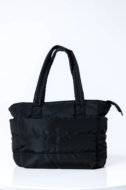 PUFFER BAG - BLACK