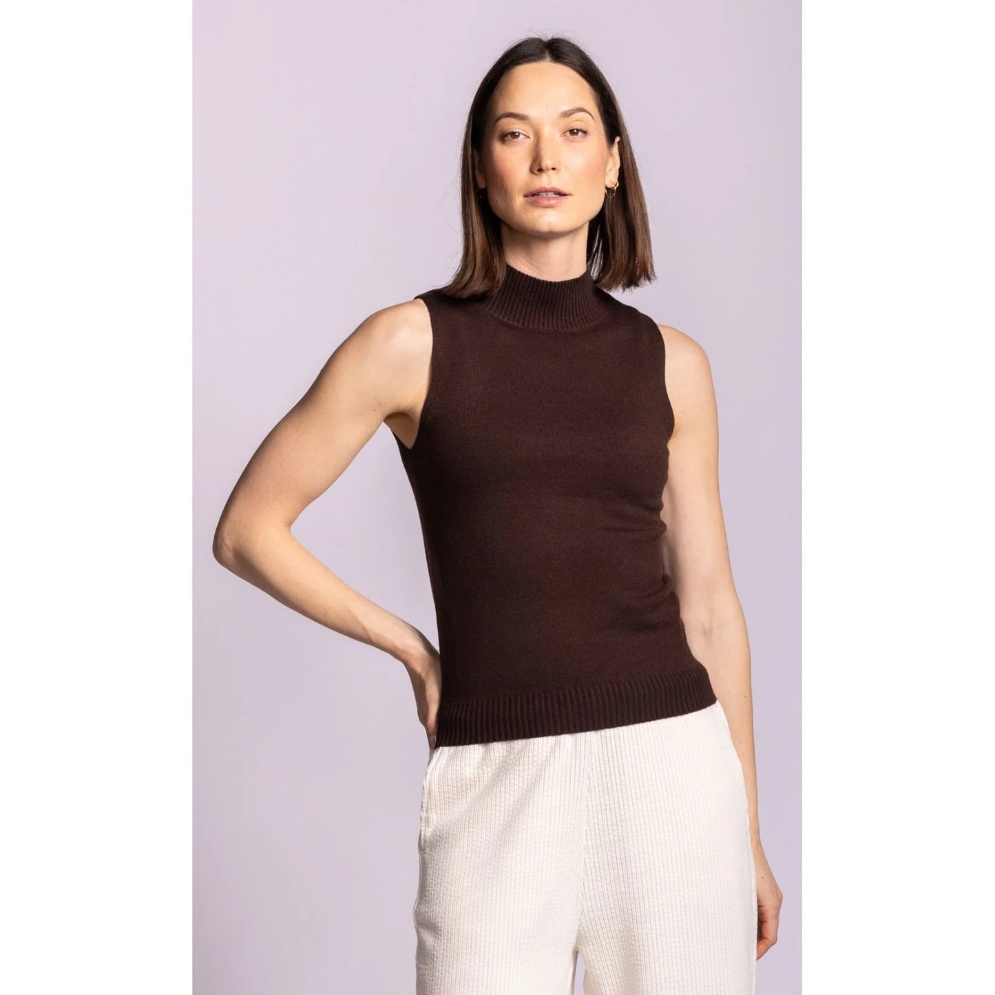 PINK MARTINI MONACO SWEATER - BROWN