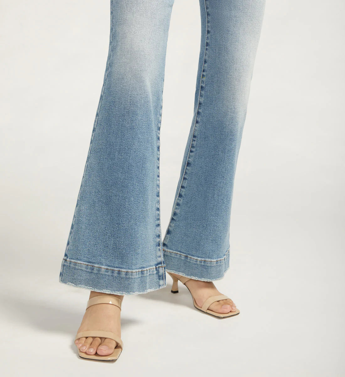 JAG KAIT FLARE LEG JEAN - GARDEN BLUE