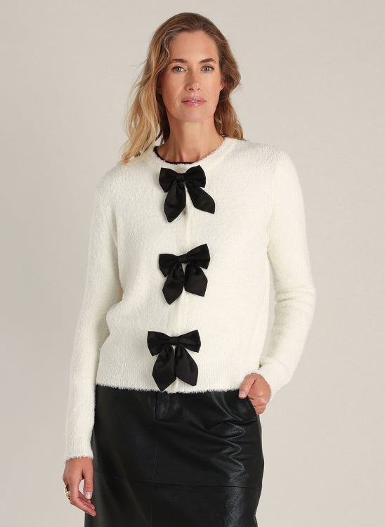 YEST DULCINEA CARDIGAN - WINTER WHITE