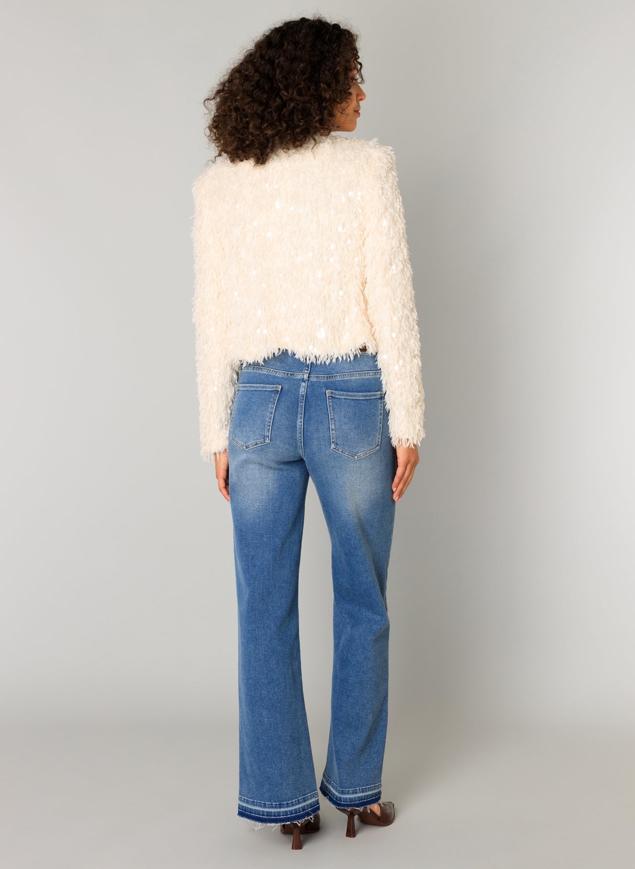 YEST CLEMENCE JACKET - SANDY WHITE