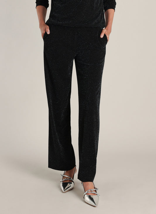 YEST PALOMA PANT - BLACK/SILVER