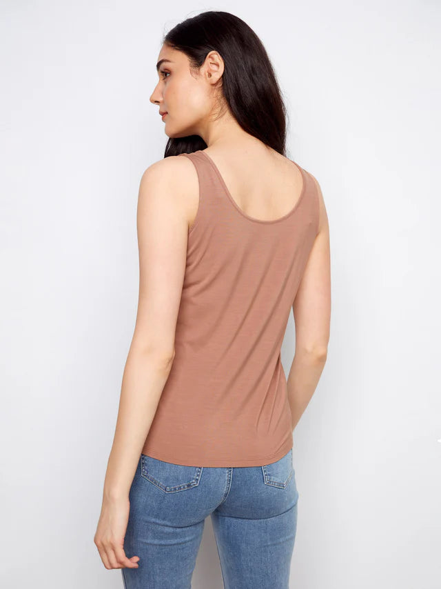 CHARLIE B BAMBOO CAMI - DESERT - Vi-Leen's Fashions