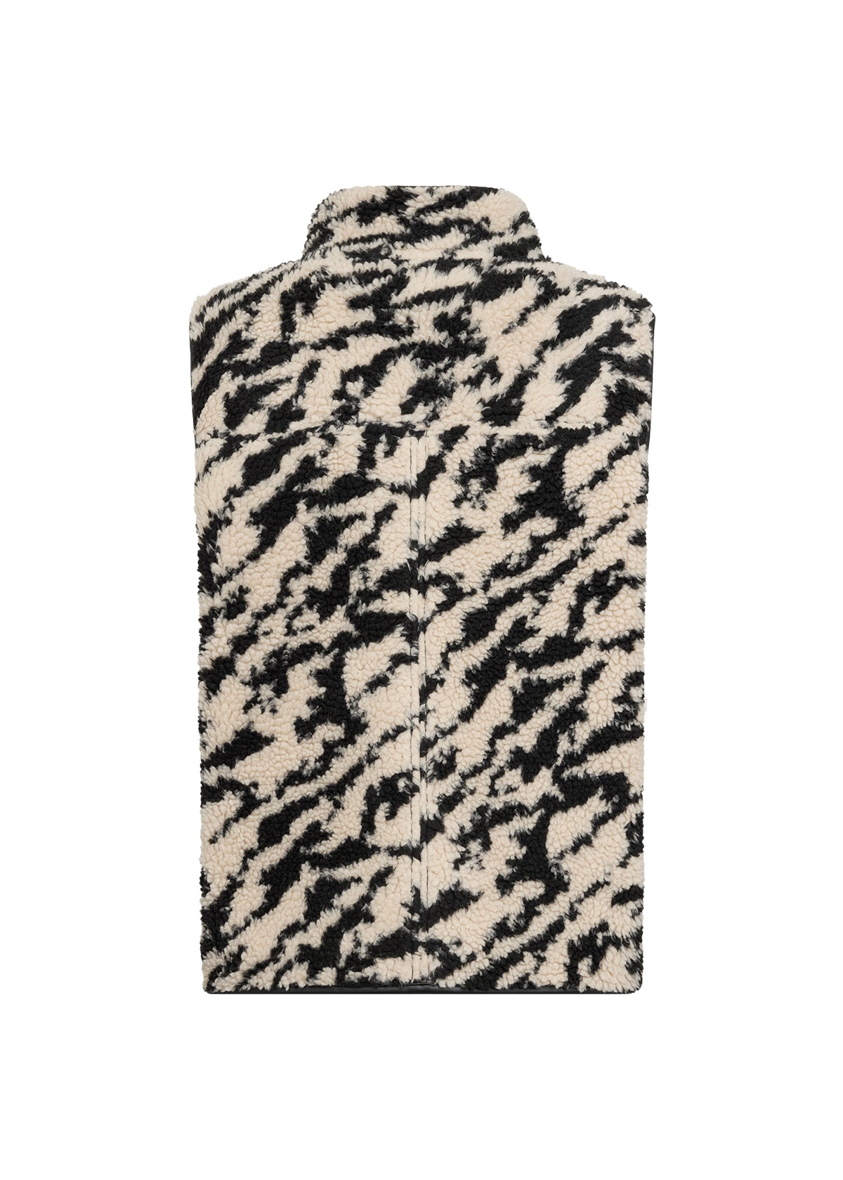 SOYACONCEPT GIDA REVERSIBLE VEST - BLACK/CREAM
