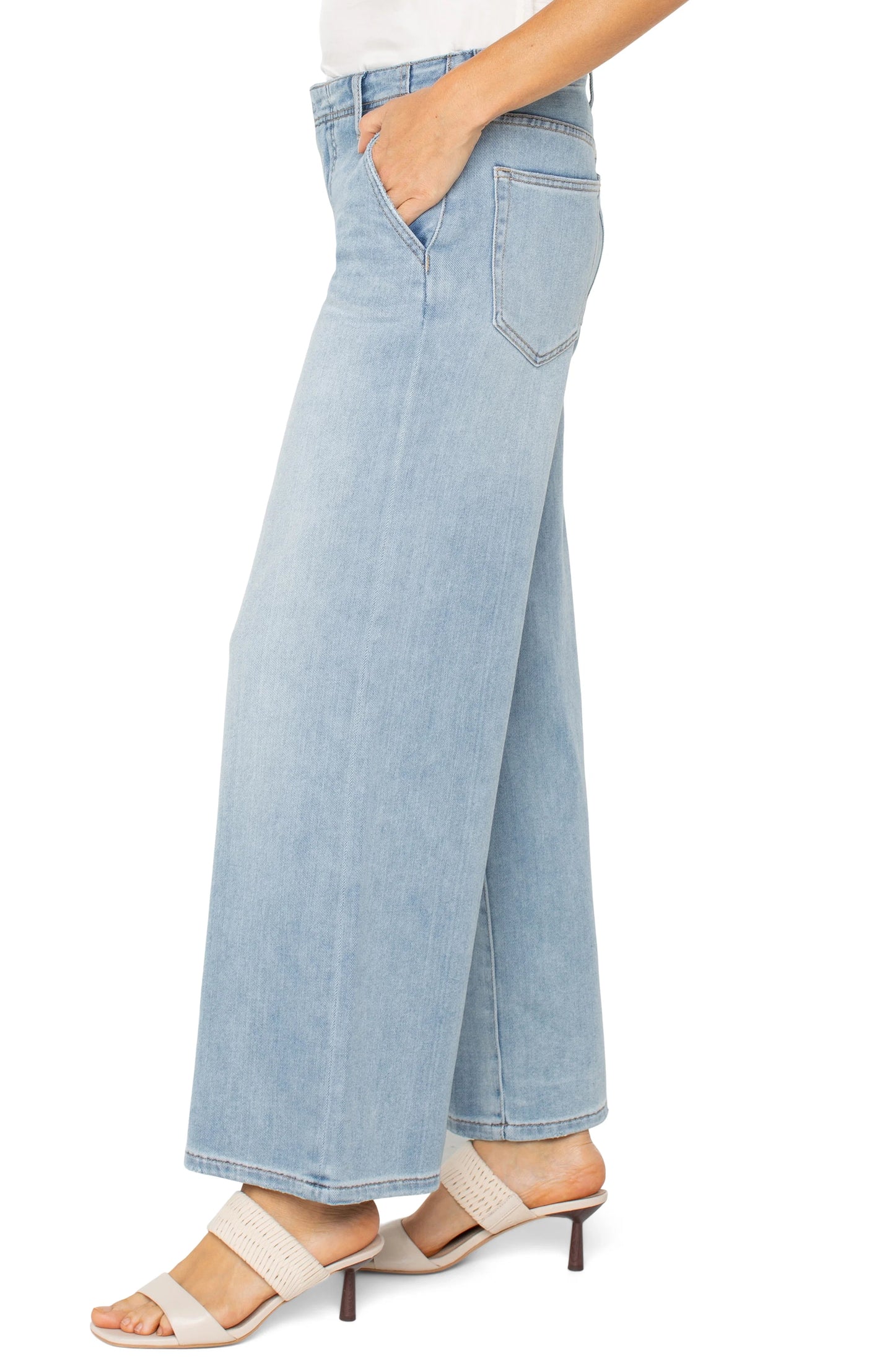 LIVERPOOL WEEKENDER WIDE LEG JEAN - LAS VIRGENES - Vi-Leen's Fashions