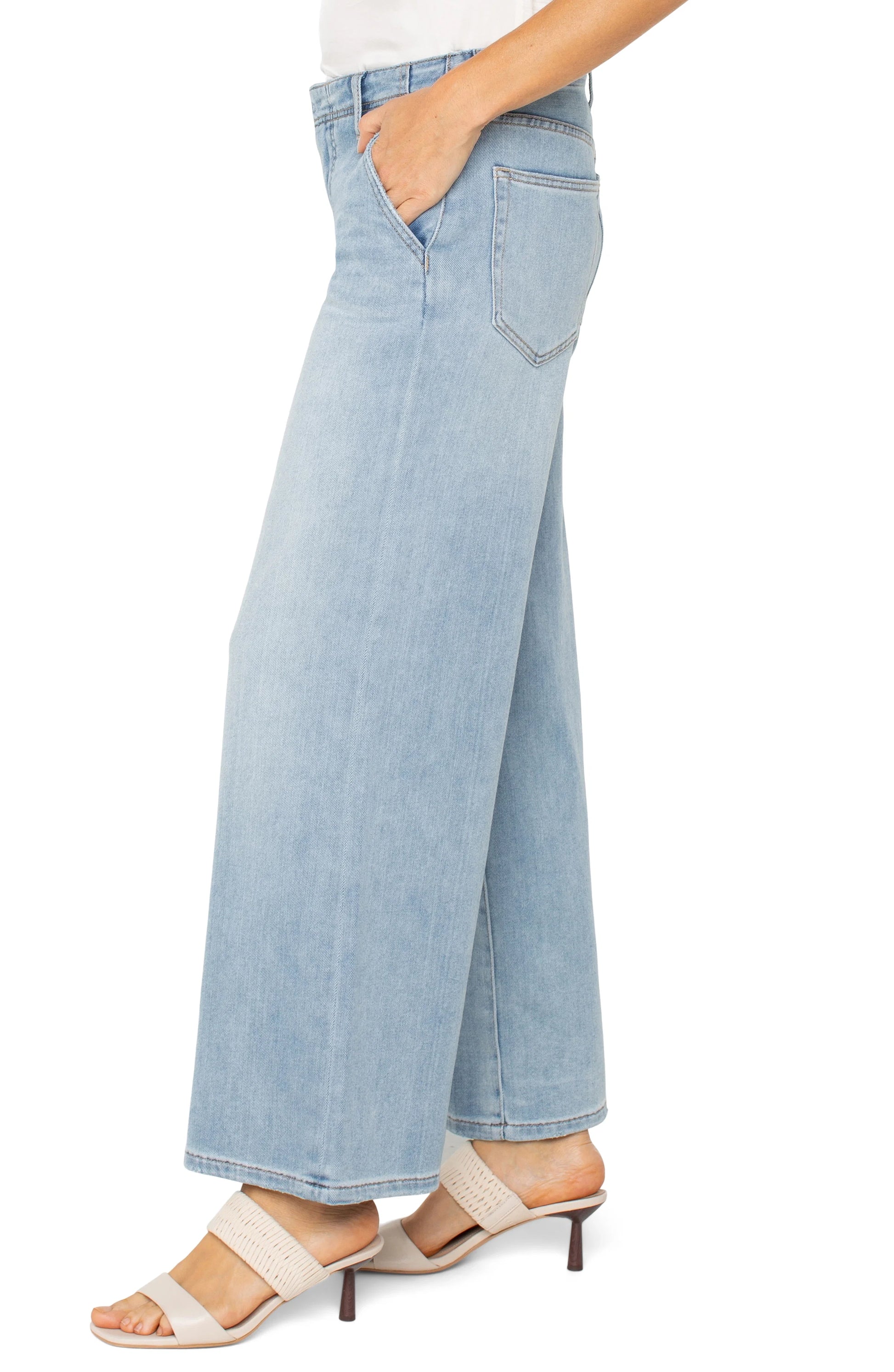 LIVERPOOL WEEKENDER WIDE LEG JEAN - LAS VIRGENES - Vi-Leen's Fashions