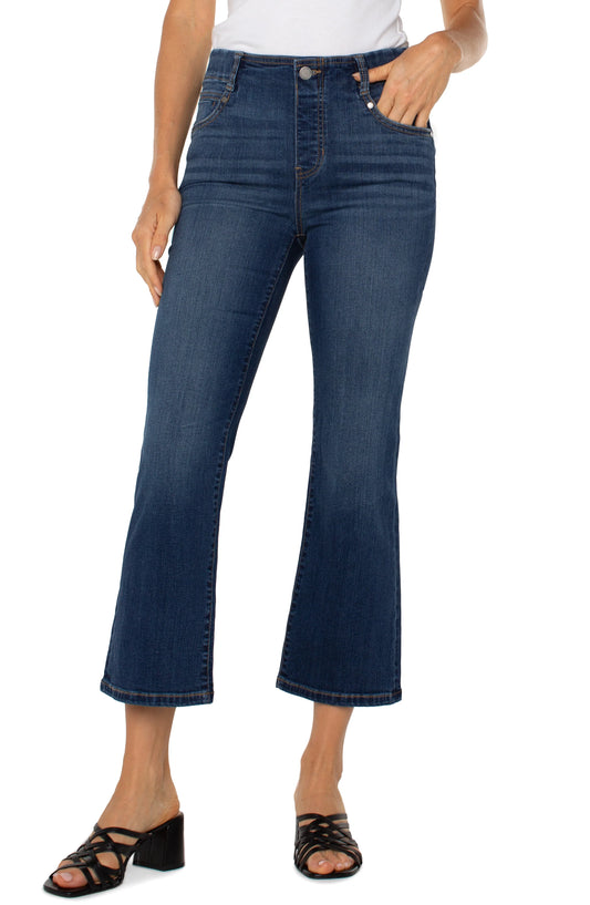 LIVERPOOL GIA GLIDER CROP FLARE - BONELLI