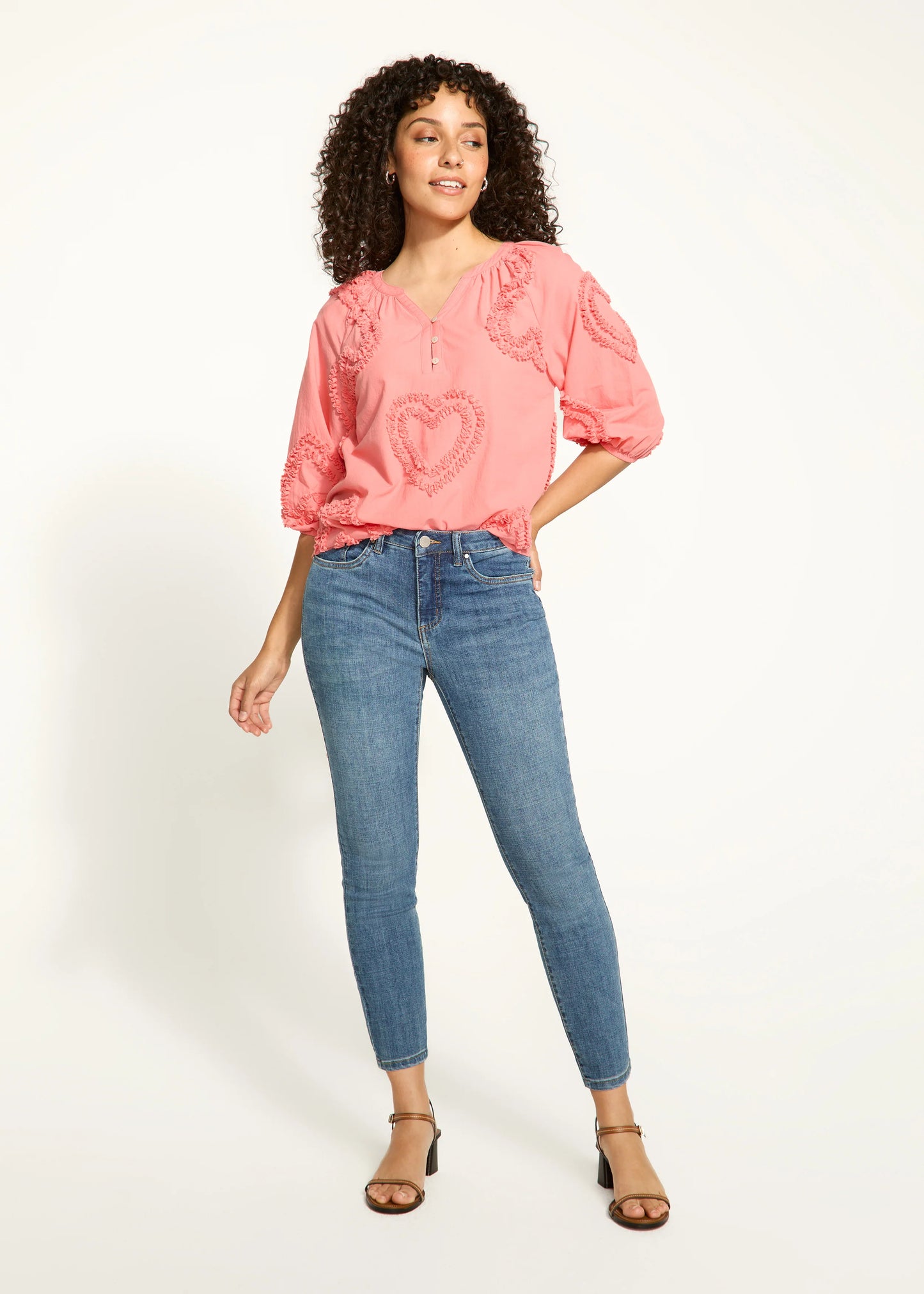 FDJ OLIVIA SLIM ANKLE - MEDIUM WASH