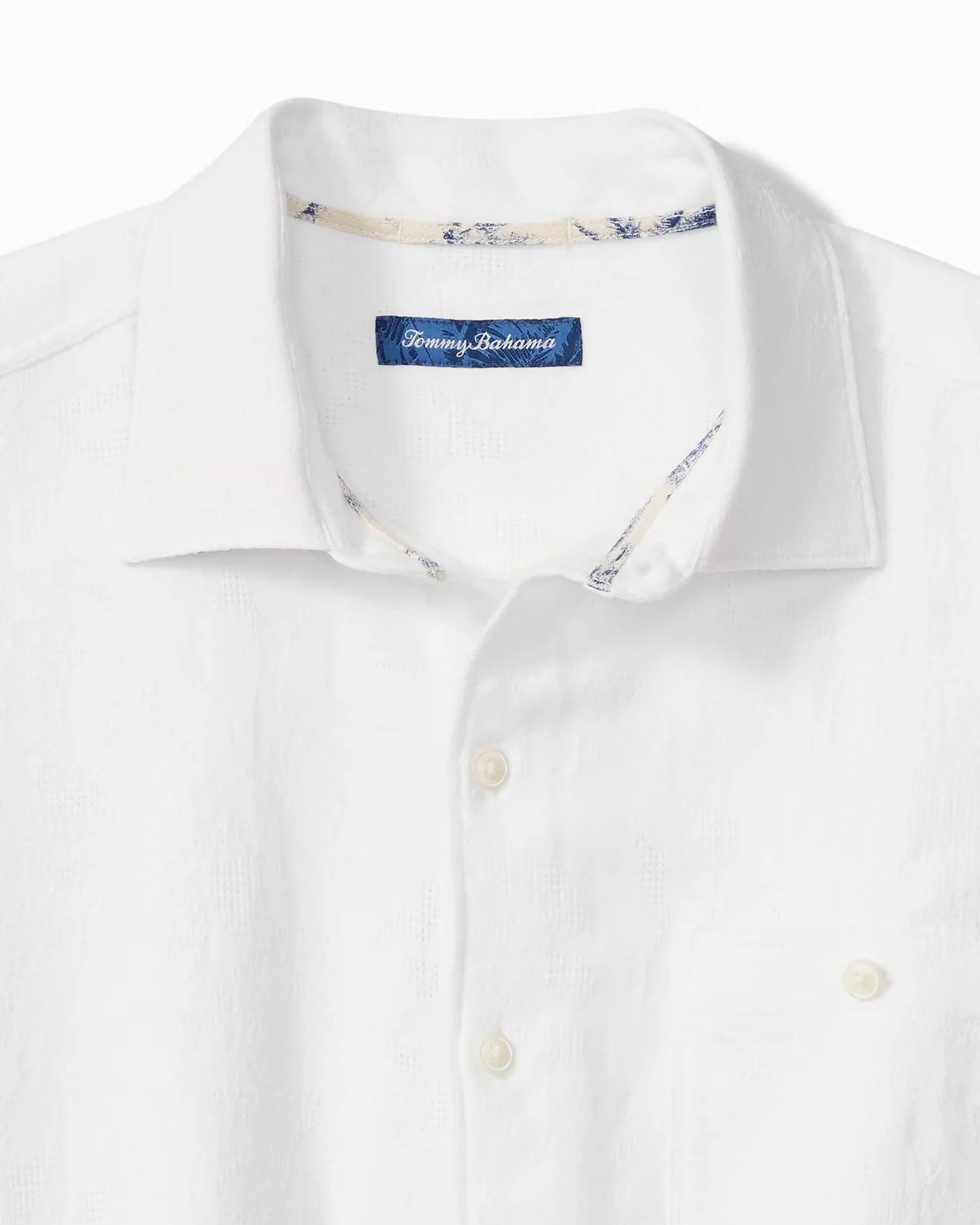 MEN'S TOMMY BAHAMA BREEZE ISLAND SHIRT - WHITE - Vi-Leen's Fashions