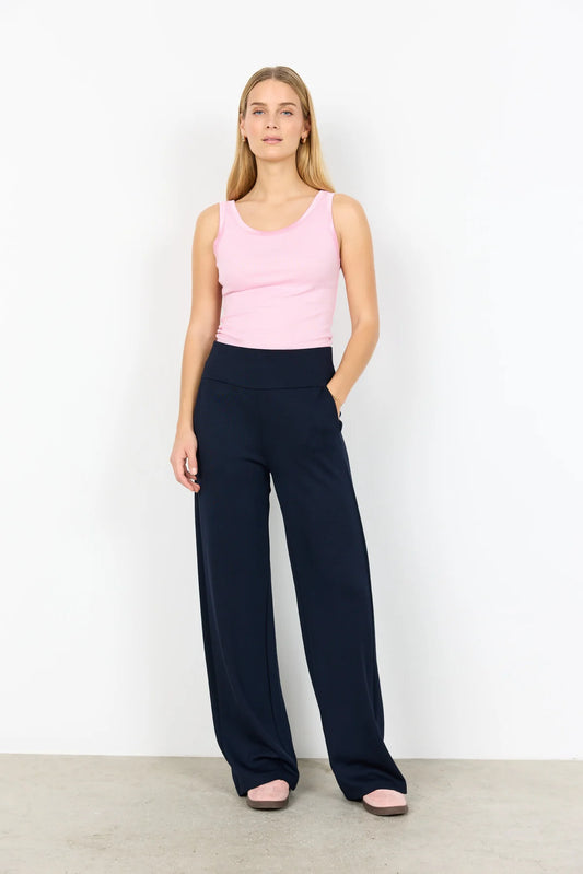 SOYACONCEPT BANU PANT - NAVY