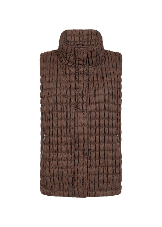 SOYACONCEPT SEVILLA VEST - HOT FUDGE