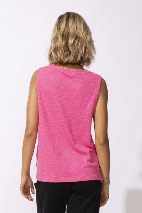 ESCAPE COTTON CREW NECK TOP - COSMO - Vi-Leen's Fashions