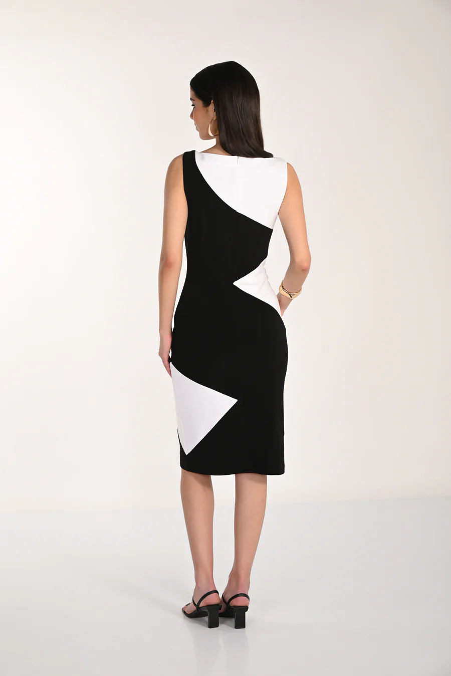 FRANK LYMAN BLACK & WHITE DRESS