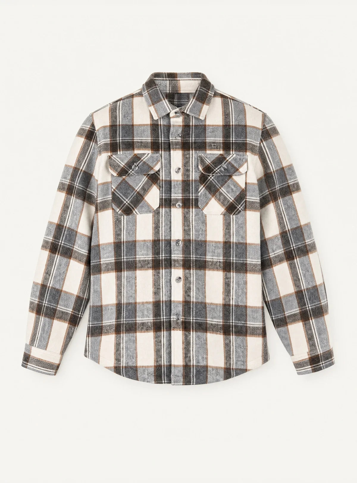 MEN'S POINT ZERO BONDED SHACKET - EGGSHELL
