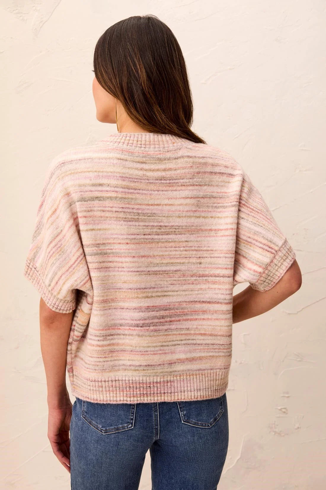 TRIBAL CREW NECK SWEATER - PASHMINA