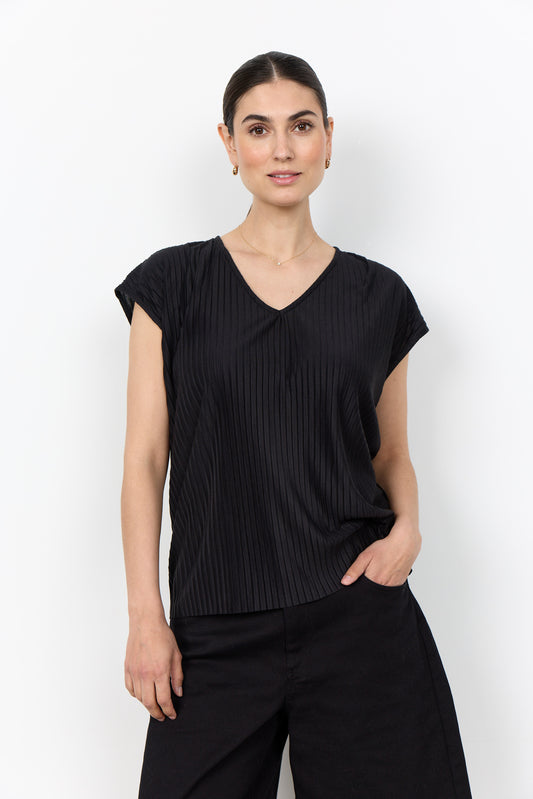 SOYACONCEPT KIRIT TOP - BLACK