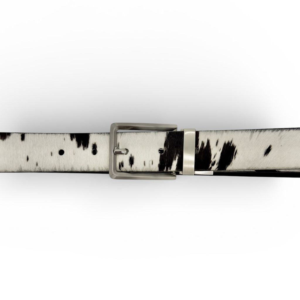 ANSO REVERSIBLE BELT - BLACK/WHITE